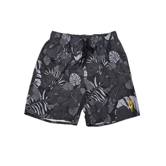 Colosseum Arizona State Sun Devils Swim Trunks Men’s Large Floral Board Shorts - Picture 3 of 11